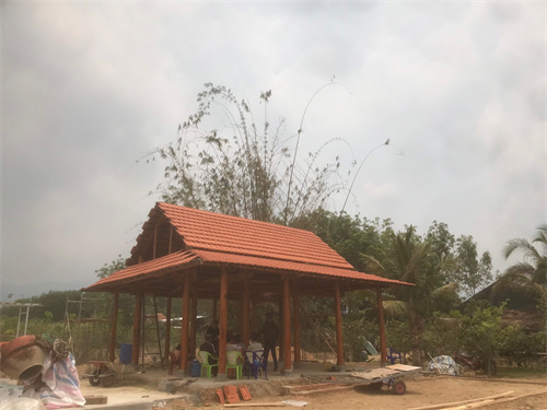 Thi công công trình mái nhà Phan Thiết