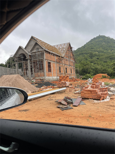 Thi công công trình mái nhà tại Phan Thiết