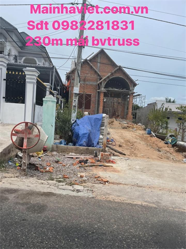 Thi công công trình 230m mái bvtruss